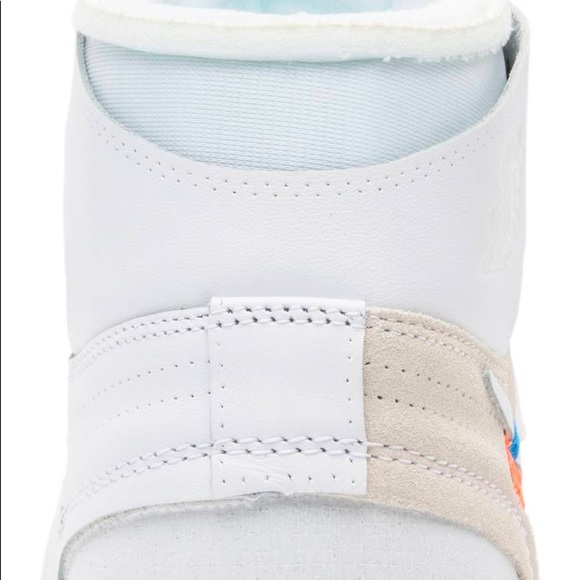 OFF-WHITE xAir Jordan 1 Retro High OG 'White' 2018 - Picture 3 of 8